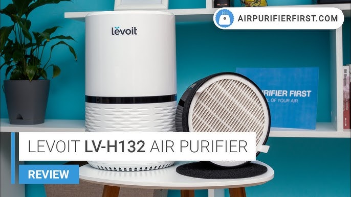 Levoit Purificateur d'air LV H132 avec filtre HEPA et charbon 3 vitesses de  filtration Adiman 