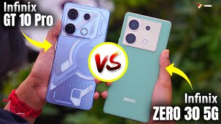 Infinix Zero 30 5G vs Infinix GT 10 Pro Detailed Comparison with Pros & Cons #datadock