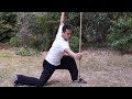 Shaolin kung fu wushu intermediate level bo staff tutorial 2 
