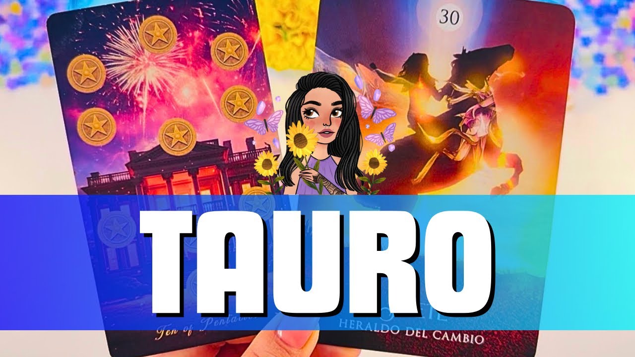 TAURO ♉️ FELICIDADES! DIOS PONE UN MILAGRO DELANTE TUYO! UNA NOTICIA ...