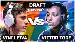 VINI LEIVA x VICTOR TORE - DRAFT DOS PRO PLAYERS!  FIFA 22