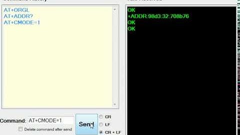 Bluetooth Module Configuration - Slave