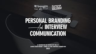 ILT Soft Skill 07 - Personal Branding and Interview Communication screenshot 1