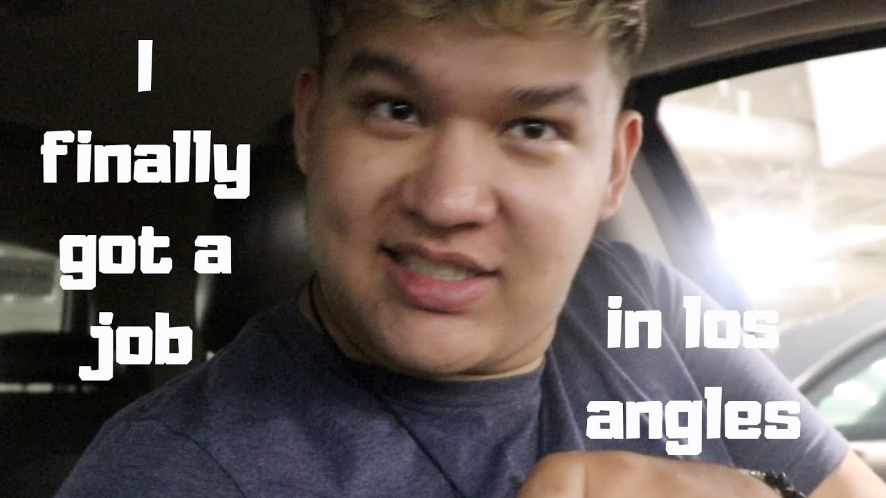 i finally got a job in Los Angeles - YouTube