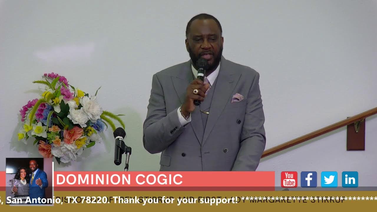 Dominion COGIC Live Stream YouTube