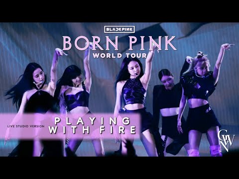 BLACKPINK - Playing With Fire (Live Studio Version) [Born Pink Tour]