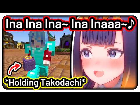 Suisei Trades Takodachi with Ina in Her CUTEST Voice and Then Anya Mentions Gambling...【Hololive EN】