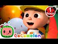 Pillow fort construction teamwork with friends  cocomelon  melody time moonbug kids songs