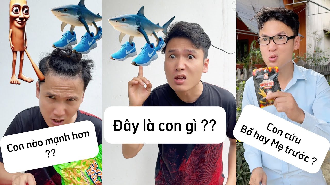 Trọng Sao sẽ  cứu Bố hay Mẹ trước | Tung Tung Sahur hay Tralalero Tralala mạnh hơn