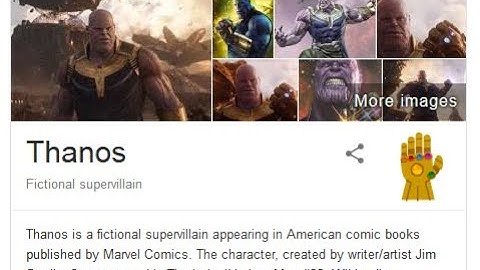 Google Thanos Snap | Avengers: Endgame | Infinity Gauntlet