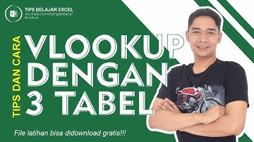 rumus VLOOKUP dengan banyak tabel bantu dan berbeda Sheet