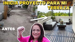 🏡😃 Inicia PROYECTO de CONSTRUCCIÓN en mi CASA *Nueva Terraza* 💕 Patricia Figueroa vlogs