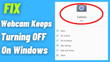 Fix Webcam Keeps Turning Off On Windows 10 | Fix Webcam Keeps Turning Off on Windows 11