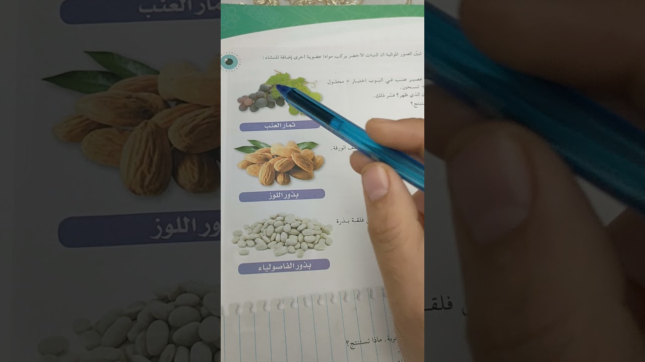 التركيب الضوئي عند النبات الاخضر سنة أولى متوسط الجزء الأول
