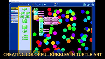 Turtle Art Software for Beginners || Creating Bubbles || Using SETXY Block || ICT in Education