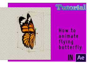 Adobe After Effects Animation How To Animate Flying Butterfly Tutorial 6