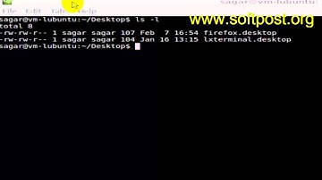 Column names in output of ls command in Arch Linux