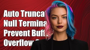 How to Automatically Truncate and Null Terminate Strings to Prevent Buffer Overflow