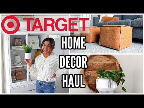 TARGET HOME DECOR HAUL & HOW I STYLE IT!