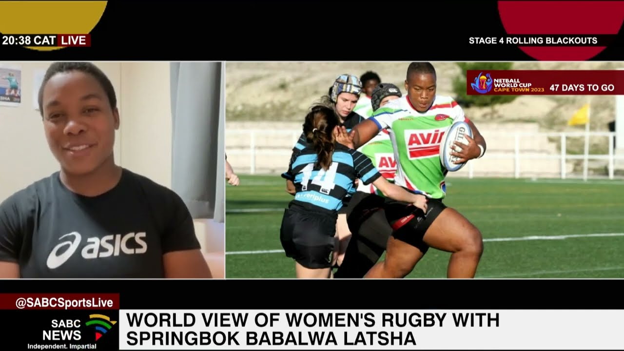 World view of womens rugby with Springbok Babalwa Latsha