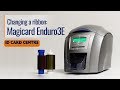 How to change a Magicard Enduro3E printer ribbon