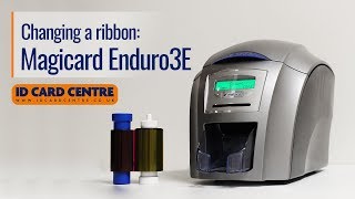 How to change a Magicard Enduro3E printer ribbon