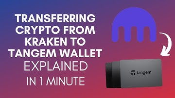 How To Transfer Crypto From Kraken To Tangem Wallet (2025)