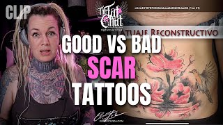 GOOD VS BAD SCAR TATTOOS⚡CLIP from The Tat Chat by Electric Linda 7,836 views 3 years ago 7 minutes, 6 seconds