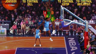 Charlotte Hornets vs. Seattle SuperSonics | NBA Jam (Arcade)