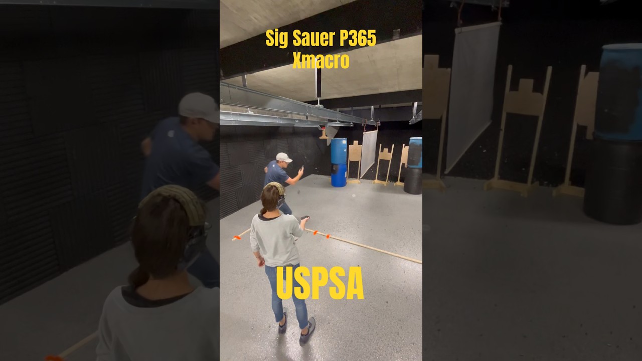 USPSA Carry Match stage 3 sig Sauer p365 xmacro 