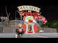 Aku kabur dari carnival of terror dan main game seru lainnya roblox