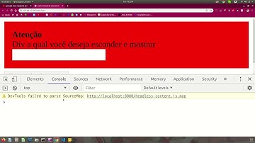 Como esconder e mostrar uma div html com Javascript