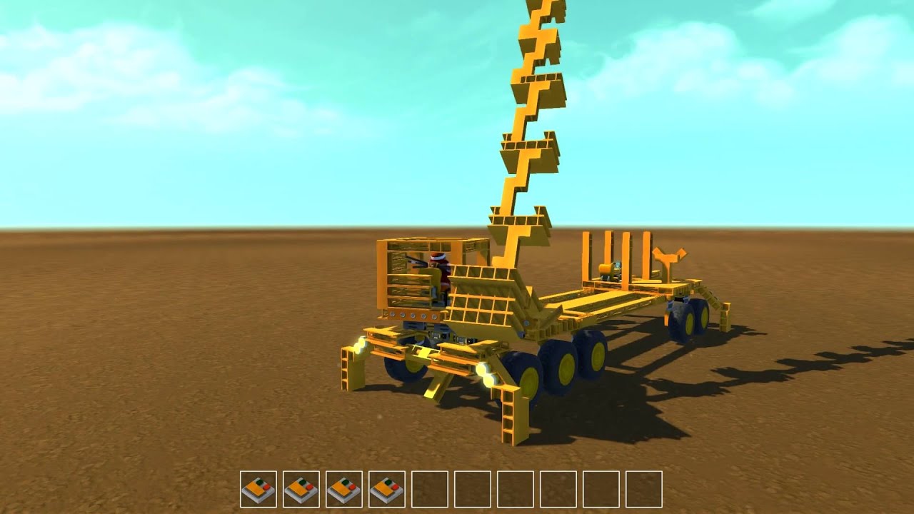 Scrap Mechanic - A Mobile Crane