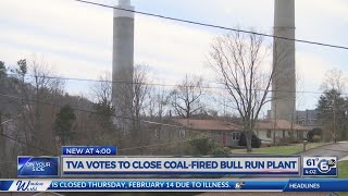 TVA votes to close coal-fired Bull Run plant