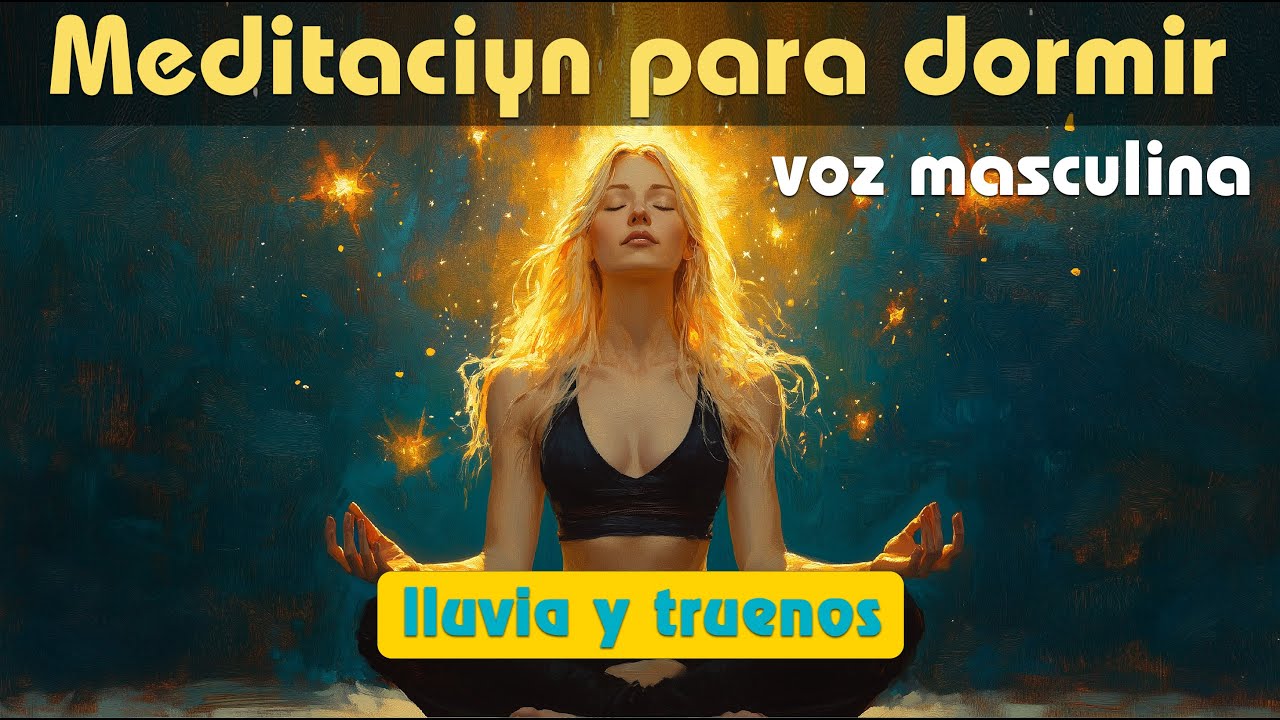 Meditación guiada para dormir rápido, relájate y descansa. Duerme ...