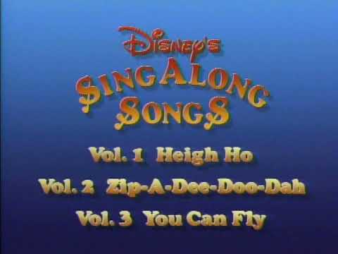 Disney's Sing Along Songs 1990 Promo (Disneyland Fun Variation)
