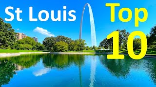 Top 10 things to do in St Louis (Top free tourist attractions, visits, museums and monuments)