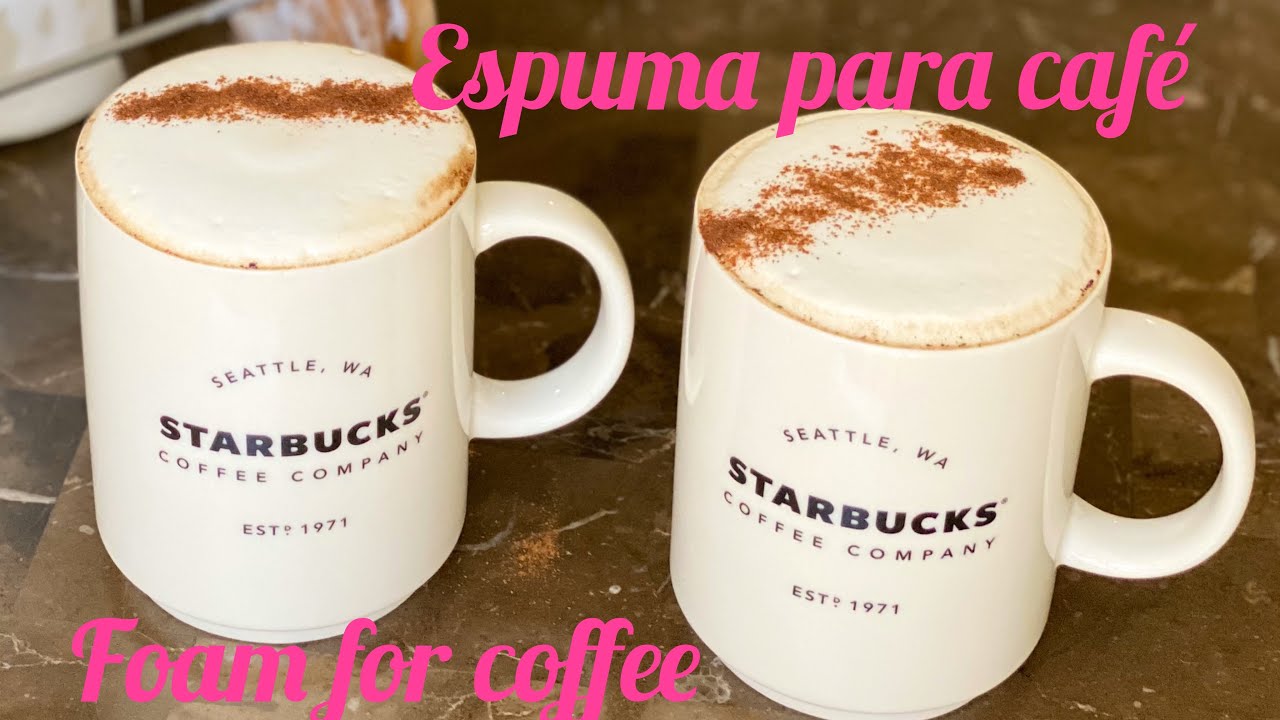 Cómo hacer espuma para el café - 3 métodos con y sin máquina 