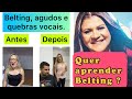 Aprenda belting e agudos  midian lima  antes e depois  aula de canto  charles cardoso