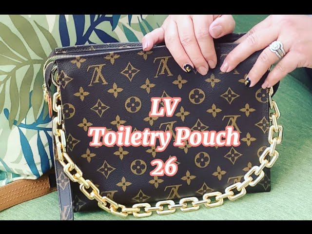 Louis Vuitton Toiletry 26 (How to Convert to Crossbody) & What Fits 