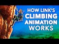 How links climbing animation works in breath of the wild