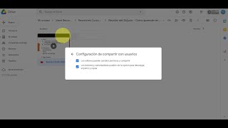 24- Activar permiso de descarga en Google Drive