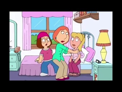 Lois kisses Megs girlfriend - Family Guy