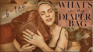 What's in my Diaper Bag 2020 | 6-9 months Essentials | What You Need to Pack For Your Baby