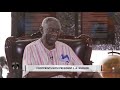 Footprints with former President of Ghana John Agyekum Kufuor