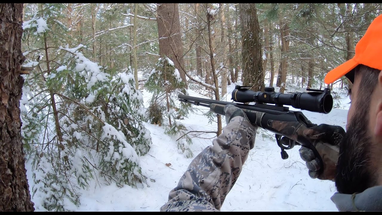 Tracking the Crunch Buck Hunting with the grunt call YouTube