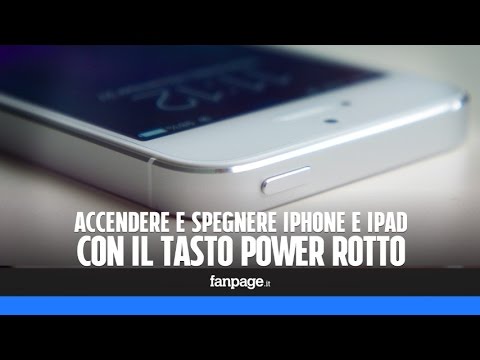 Procedura “classica” per accendere l’iPhone