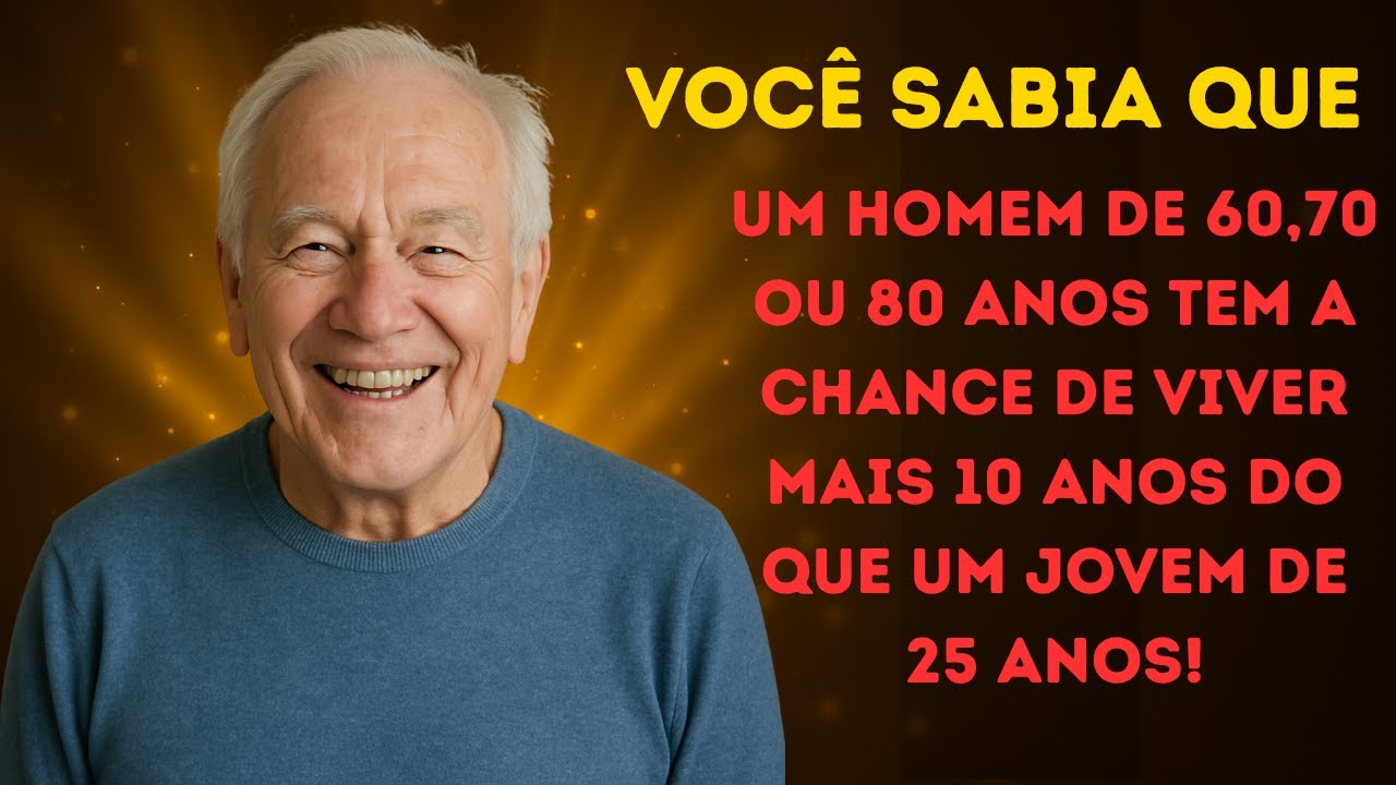 Sabia Que Alguém com 80 Anos Tem Maior Chance De Viver Mais Anos À ...