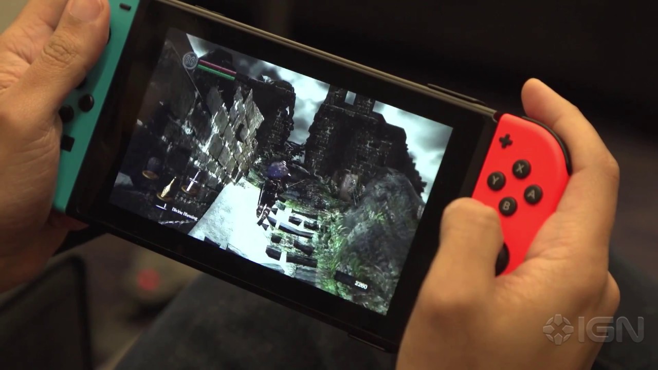 25 of Dark Souls Remastered in Handheld Mode on the Nintendo - PAX East 2018 -