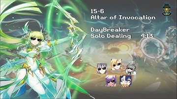 [Elsword NA] DayBreaker 15-6 Altar of Invocation Solo Dealing (4:13)